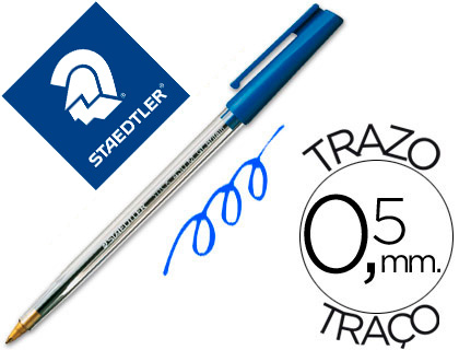 ESFEROGRAFICA STAEDTLER STICK AZUL