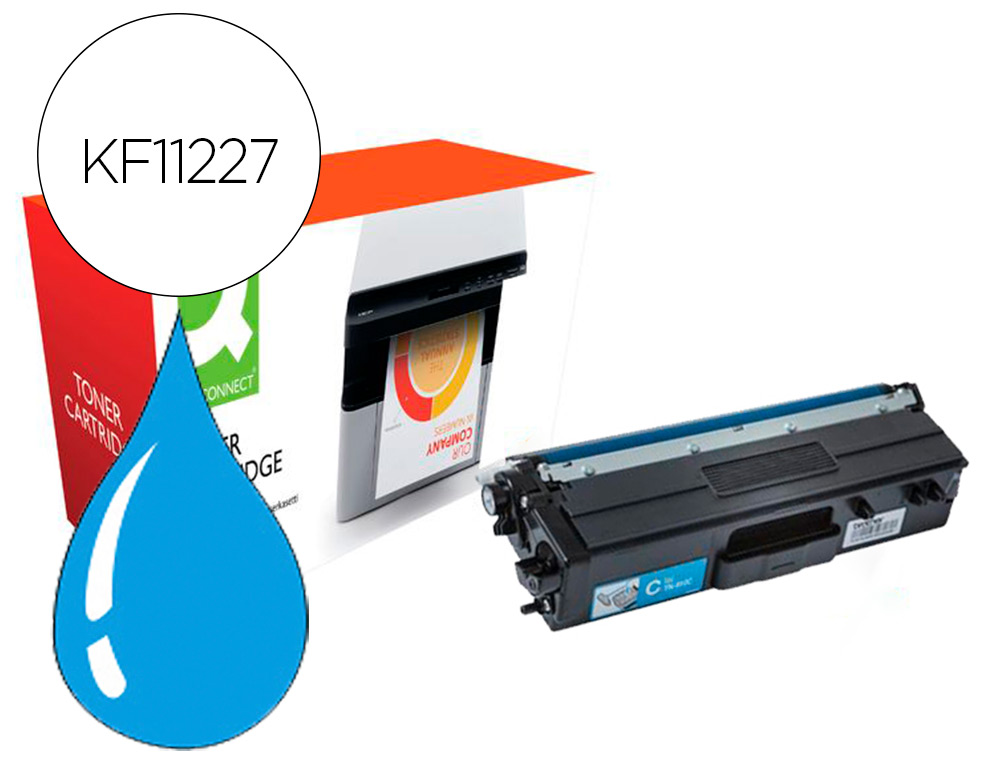 TONER COMPATIVEL Q-CONNECT BROTHER TN910C HL-L9310 CIAN 9000 PAGINAS
