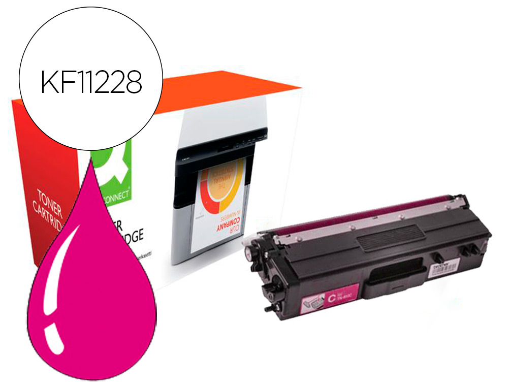 TONER COMPATIVEL Q-CONNECT BROTHER TN910M HL-L9310 MAGENTA 9000 PAGINAS