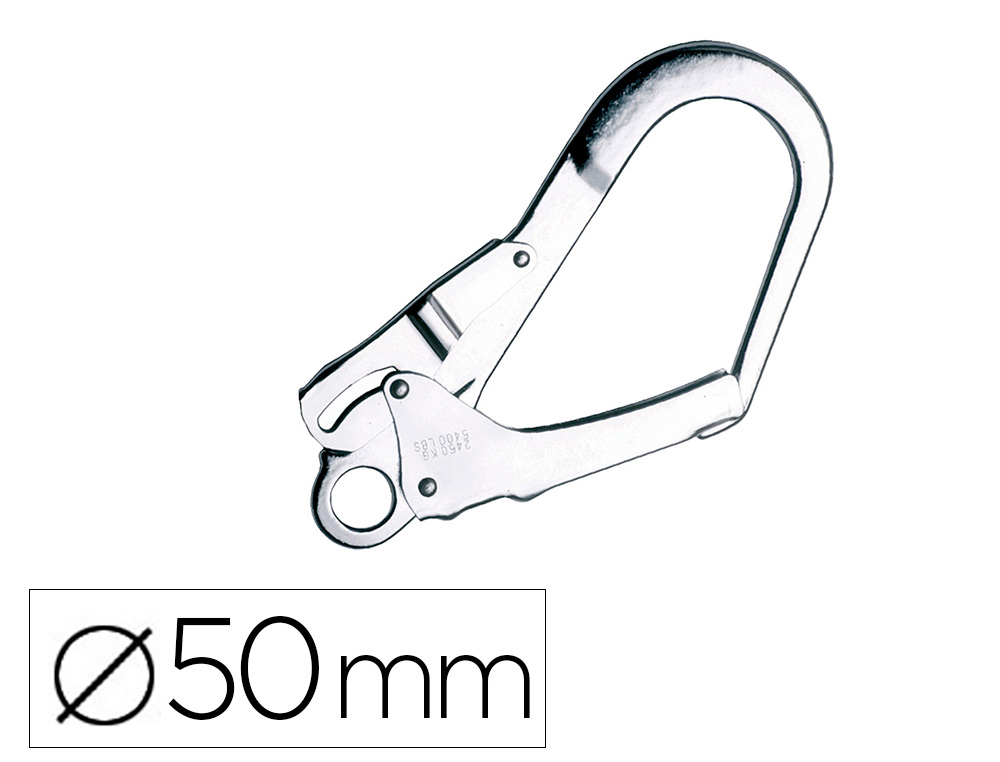 GANCHO DE SEGURANCA FARU ACO GALVANIZADO 50 MM