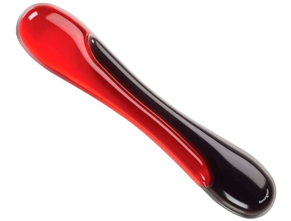 APOIO DE PULSOS KENSINGTON DUO GEL TECLADO COR PRETO/VERMELHO 240X182X25 MM