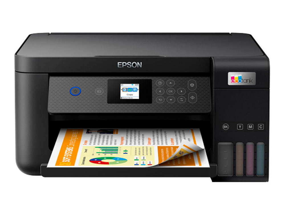 MULTIFUNCOES EPSON ECOTANK ET-2850 TINTA 10 PPM LCD 3,7 CM SCANNER COPIADORA IMPRESSORA