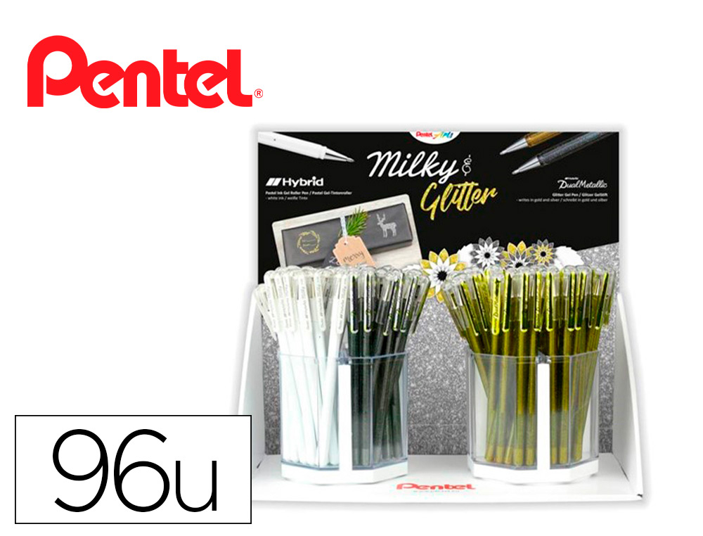 EXPOSITOR PENTEL K108 E K110 DE BALCO COM 96 UNIDADES