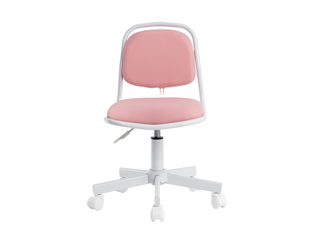 CADEIRA DE ESCRITORIO Q-CONNECT KIDS INFANTIL ALT MAX 795 MM LARG 390 MM PROF 350 MM COR ROSA