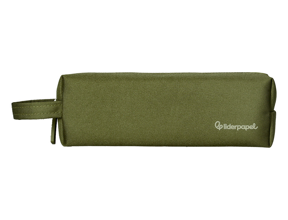 ESTOJO ESCOLAR LIDERPAPEL RETANGULAR COM ASA 210X70 MM CREME