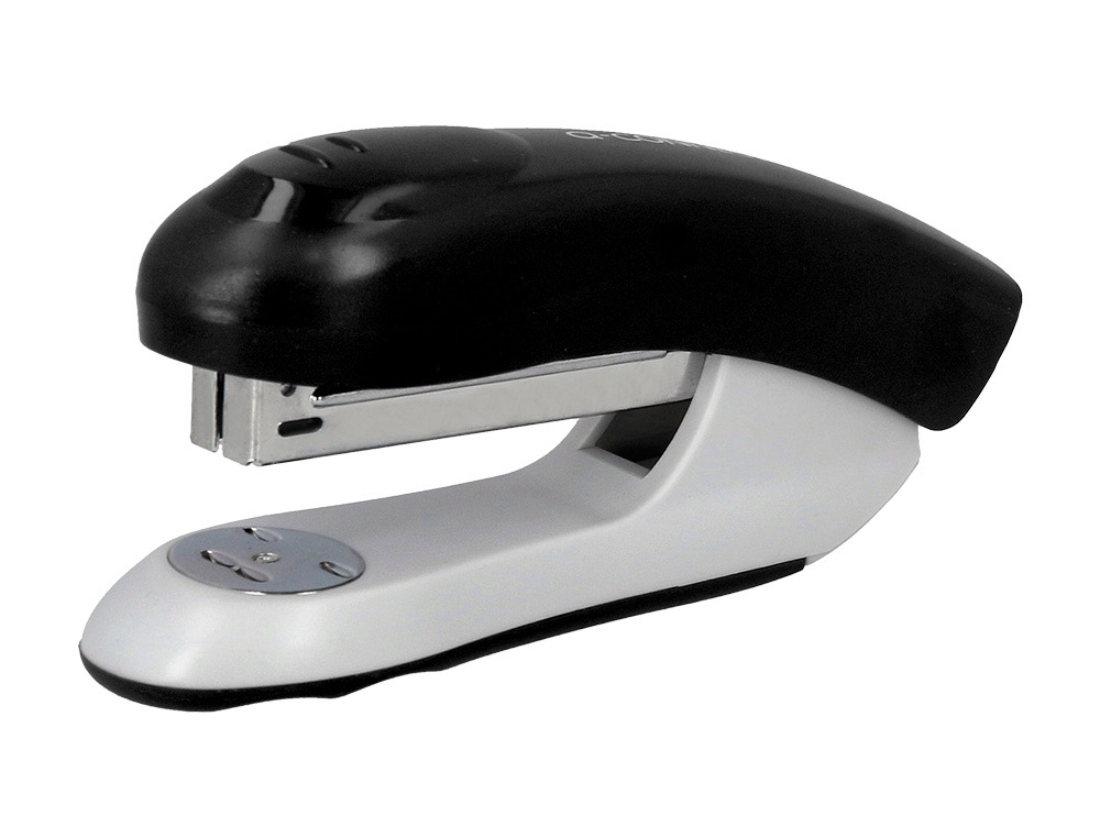 AGRAFADOR Q-CONNECT KF14207 PLASTICO ABS PRETO CAPACIDADE 20 FOLHAS