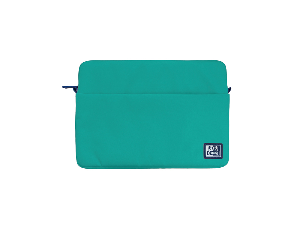 BOLSA PARA COMPUTADOR PORTÁTIL OXFORD B-CASE RPET 20 X 265 X 375 MM ICE MINT