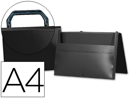 PASTA PORTA DOCUMENTOS LIDERPAPEL POLIPROPILENO DIN A4 PRETACOM ASA