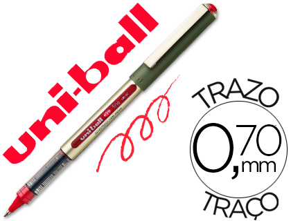 MARCADOR UNI-BALL ROLLER UB-157 VERMELHO 0,7 MM