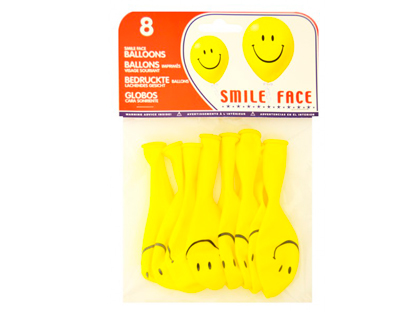 BALOES CARA SORRIDENTE BOLSA DE 8 UNIDADES