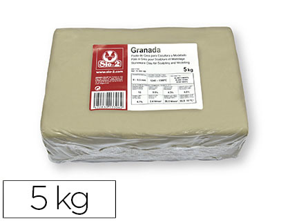 PASTA PARA MODELAR SIO-2 CINZA PACK DE 5 KG