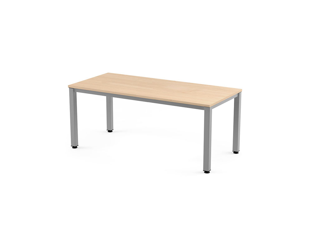 MESA DE ESCRITORIO ROCADA EXECUTIVE 2002AD01 ALUMINIO /FAIA 160X80 CM