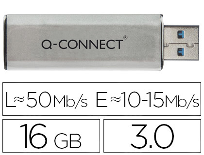 PEN DRIVE USB Q-CONNECT FLASH 16GB 3.0
