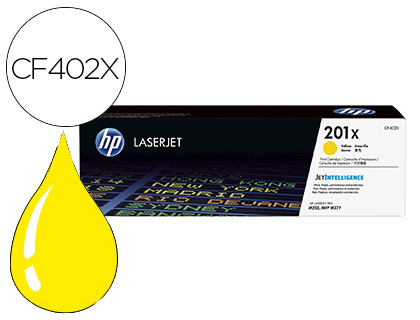 TONER HP 201X LASERJET PRO M252 / MFP M277 AMARELO 2.300 PAG