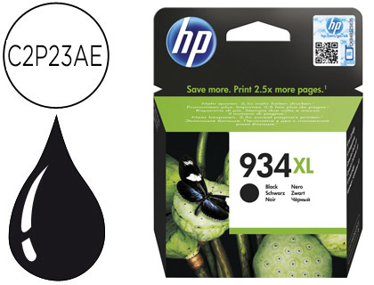 TINTEIRO HP 934 XL OJP 6230 6830 PRETO 1000 PAG