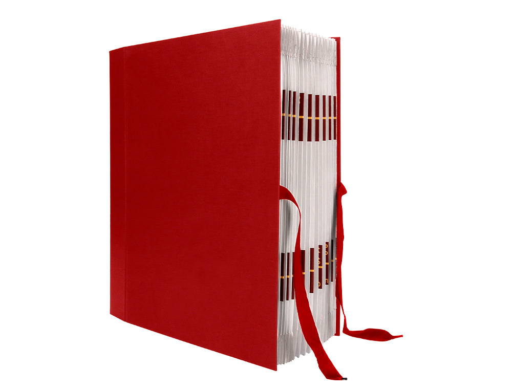 PASTA LIDERPAPEL COM FOLE A-Z, COM 20 DIVISORIAS, FOLIO, BORDEAUX