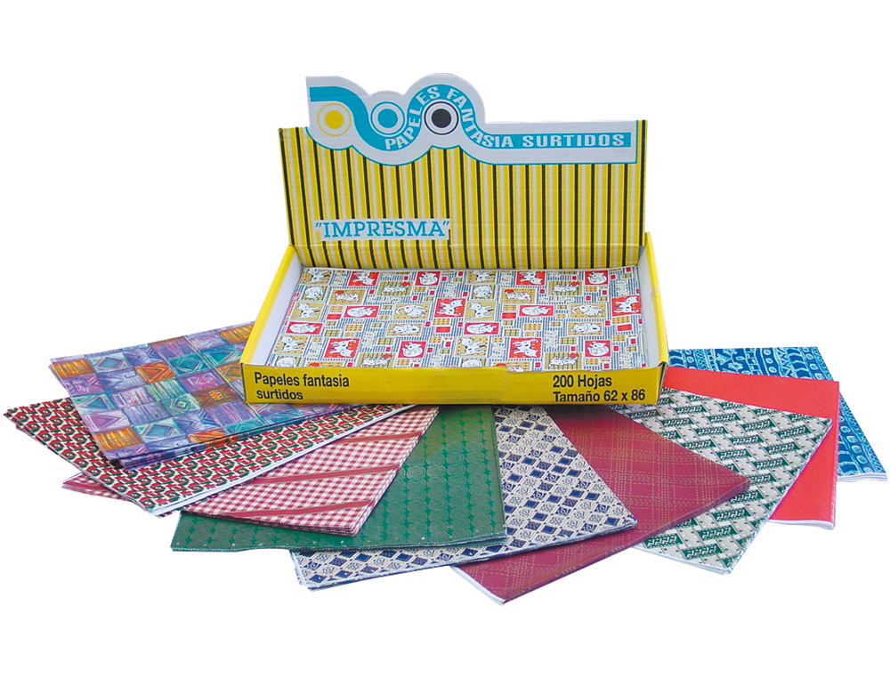 PAPEL FANTASIA 62X86 CM 40 GRS/M2
