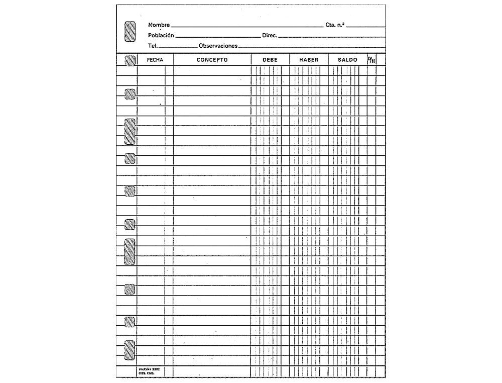 RECAMBIO MULTIFIN 3006 -CUENTAS CORRIENTES