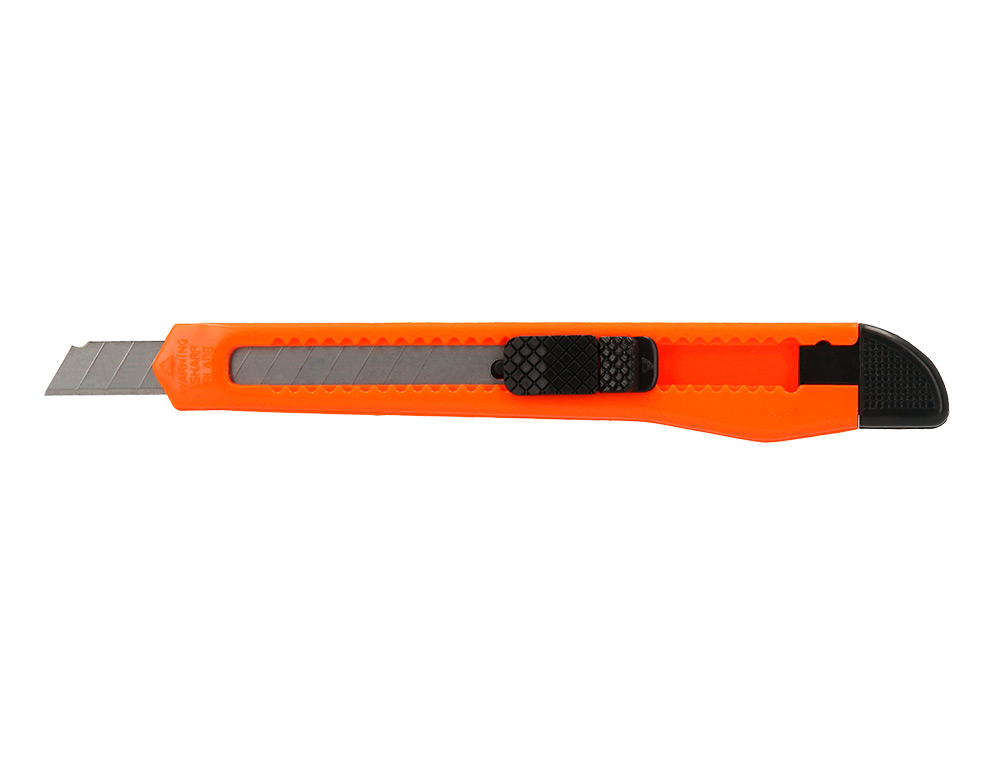 X-ATO Q-CONNECT ESTREITO DE PLASTICO LAMINA DE ACO 9 MM DE LARGURA COMPRIMENTO 130 MM BLISTER DE 1 UNIDADE