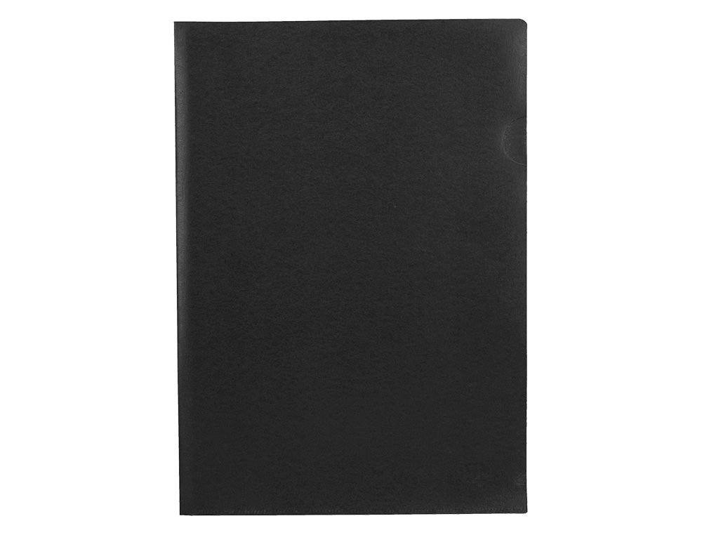 BOLSA DOSSIER LIDERPAPEL DIN A4 POLIPROPILENO PRETO OPACO 20 FOLHAS