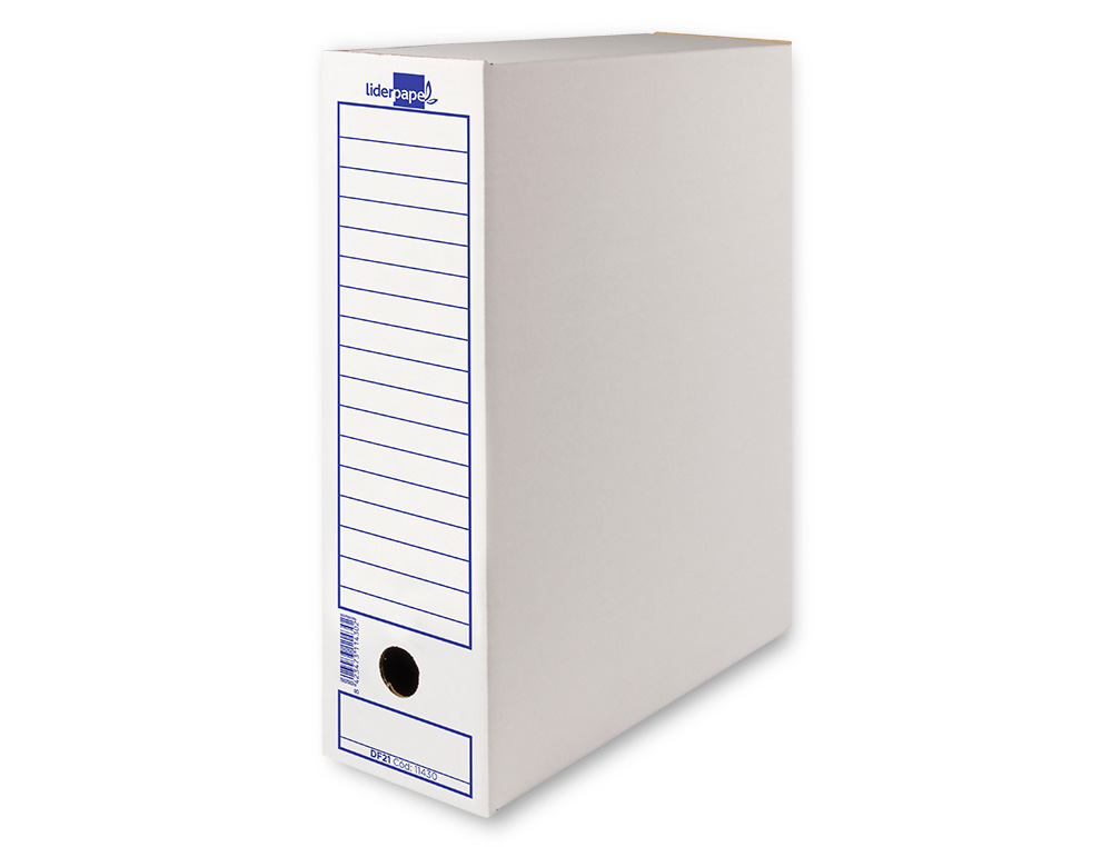 CAIXA PARA ARQUIVO DEFINITIVO LIDERPAPEL FORMATO FOLIO PROLONGADO