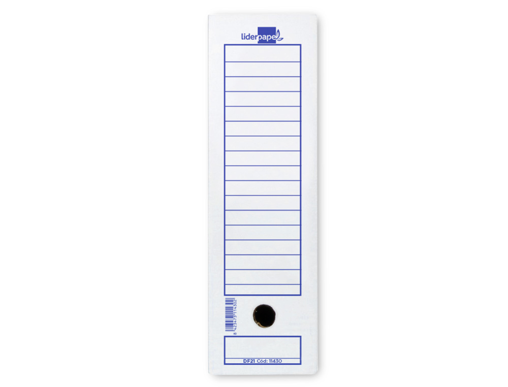 CAIXA PARA ARQUIVO DEFINITIVO LIDERPAPEL FORMATO FOLIO PROLONGADO