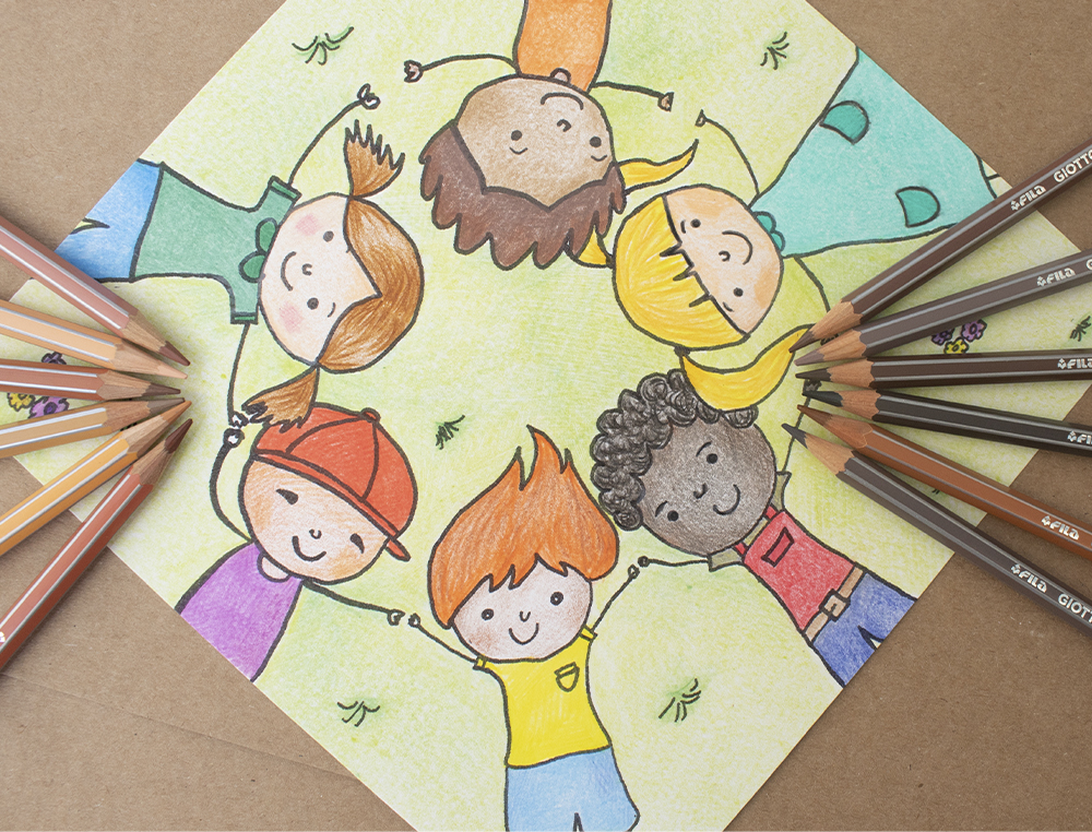 LAPIS DE COR GIOTTO STILNOVO AGUARELAVEIS SKIN TONES CAIXA DE 12 CORES