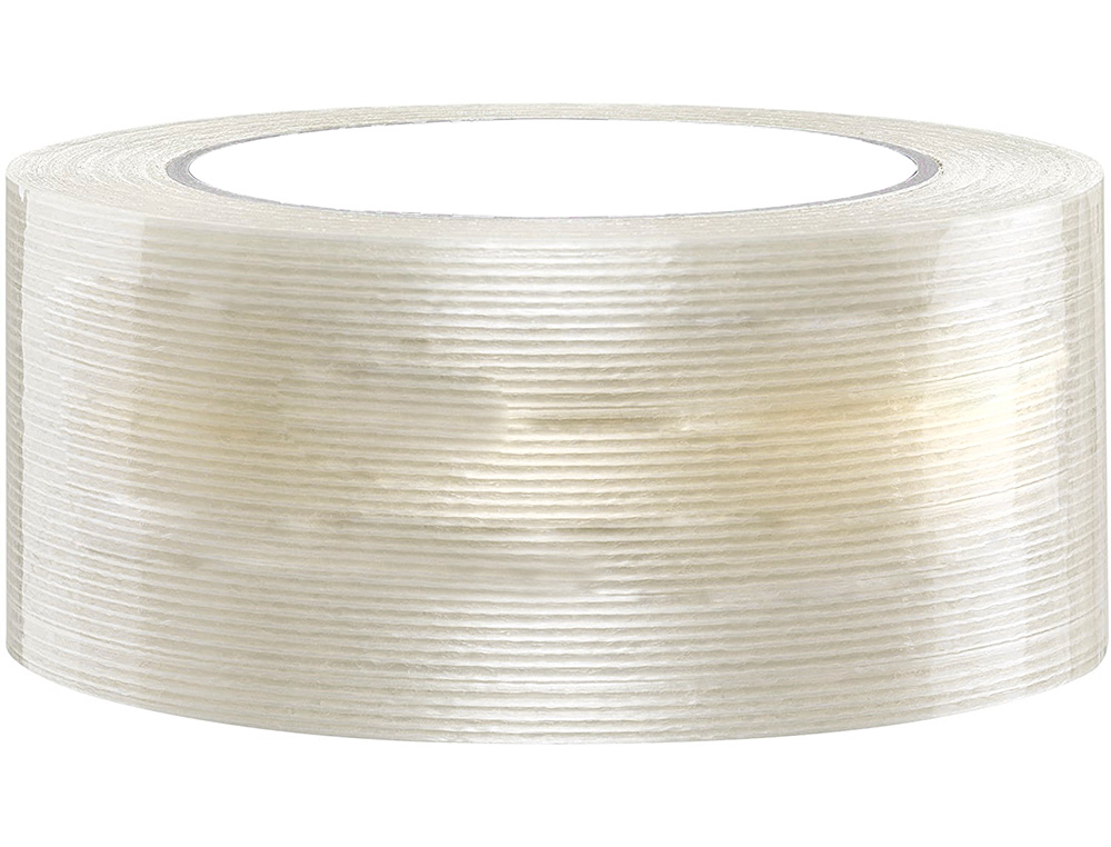 FITA ADESIVA Q-CONNECT MONOFILAMENTOS TRANSPARENTE 50 MT X 50 MM