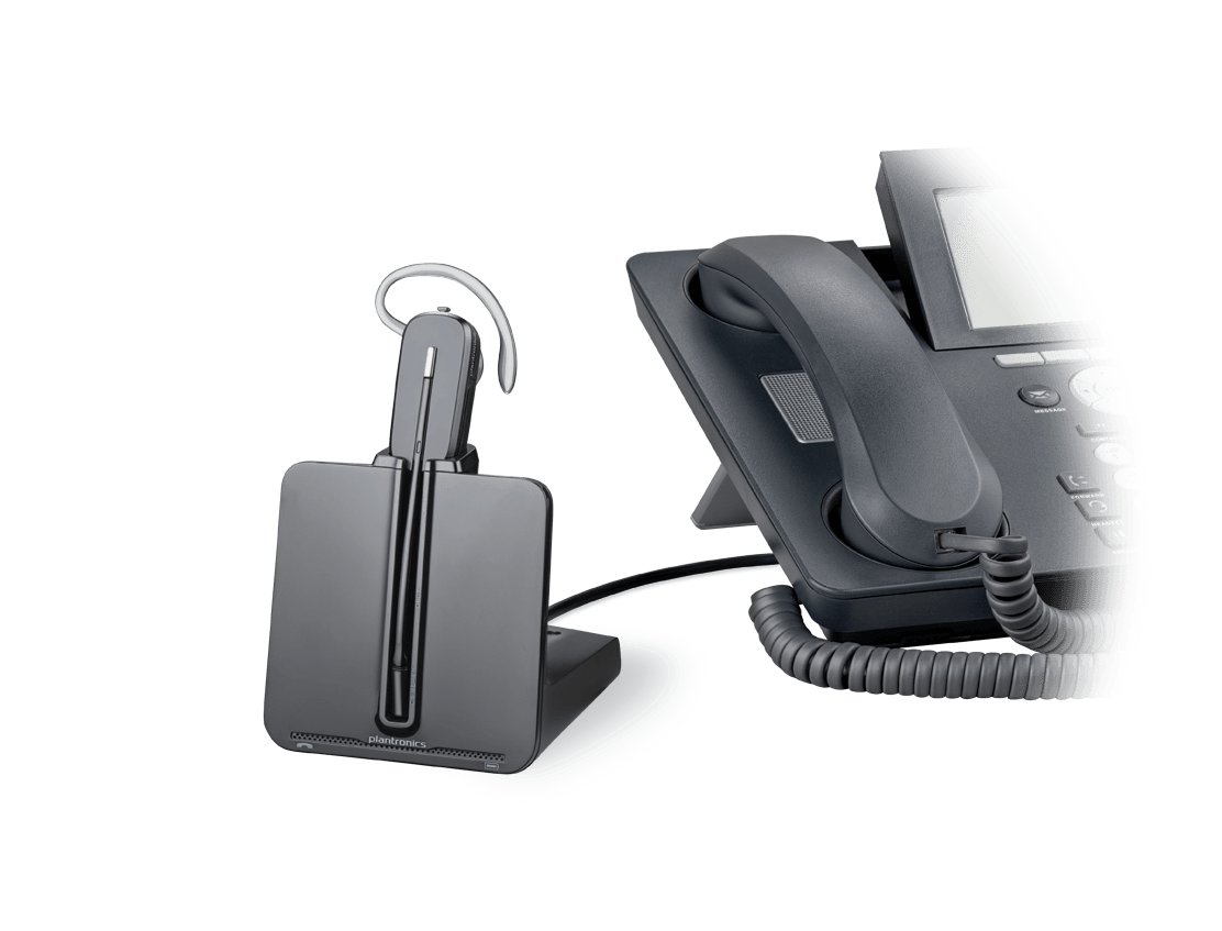 AURICULAR PLANTRONICS SEM FIOS DECT CS540 COBERTURA 120 M