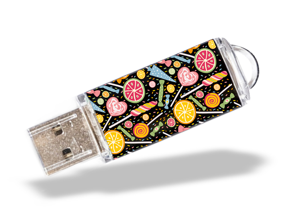 PEN DRIVE TECHONETECH FLASH DRIVE 16 GB 2.0 CANDY POP