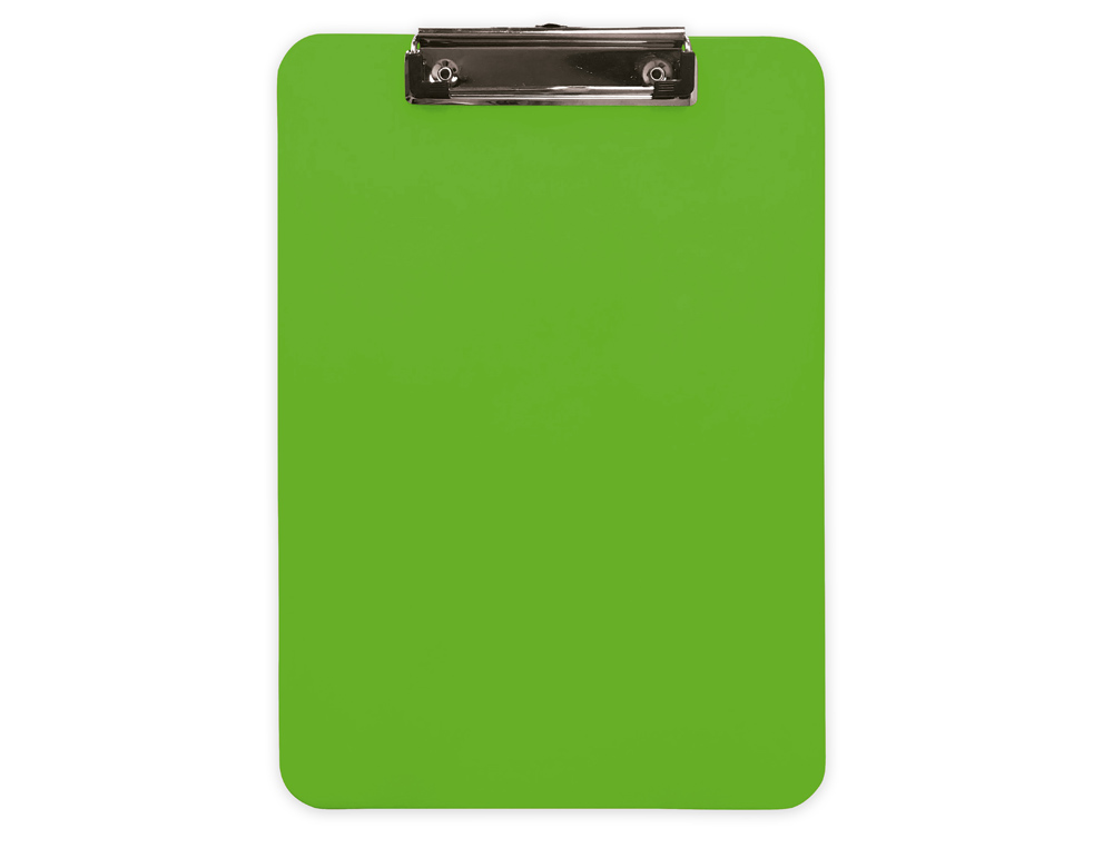 PORTA NOTAS Q-CONNECT PLASTICO DIN A4 VERDE 2,5MM
