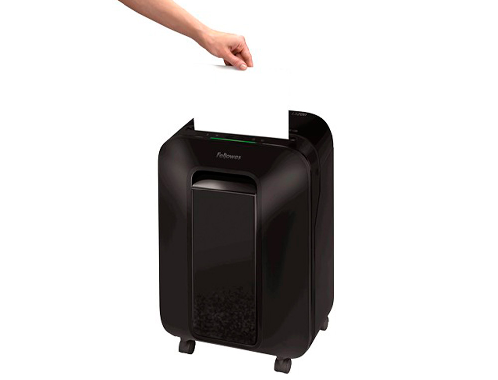 DESTRUIDORA DE DOCUMENTOS FELLOWES LX-200 CAPACIDADEE DE CORTE 12 F SEGURANCA P4 DESTROI AGRAFES E CARTOES DE CREDITO CE