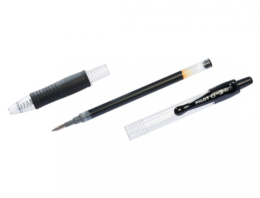 ESFEROGRAFICA PILOT G-2 PRETO TINTA GEL RETRATIL APOIO EM BORRACHA EM BLISTER