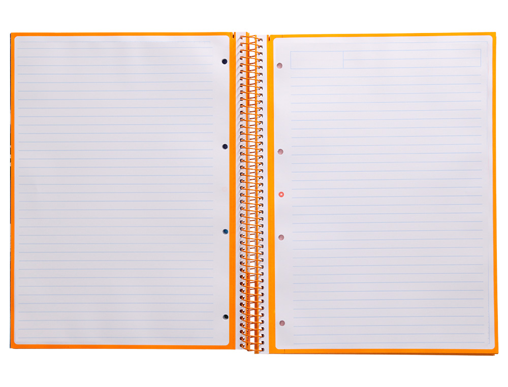 CADERNO ESPIRAL A4 MICRO ANTARTIK CAPA FORRADA 80F 90 GR HORIZONTAL 1 BANDA 4 FUROS COR MOSTARDA