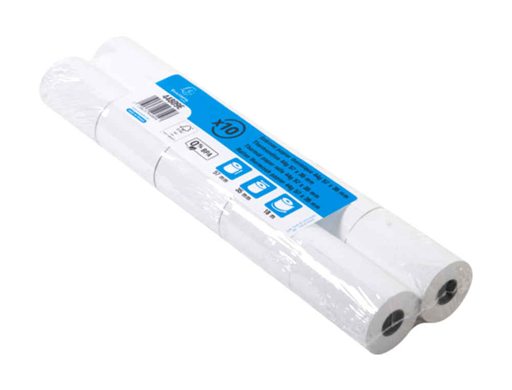 ROLO CALCULADORA EXACOMPTA SAFE CONTACT TERMICO 57 MM X 35 MM 44 G/M2