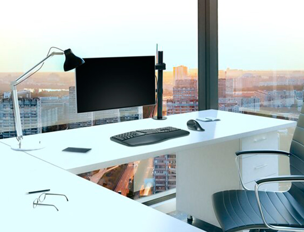 BRACO KENSINGTON SMARTFIT ERGO EXTENSIVEL PARA UM MONITOR 456X135X233 MM