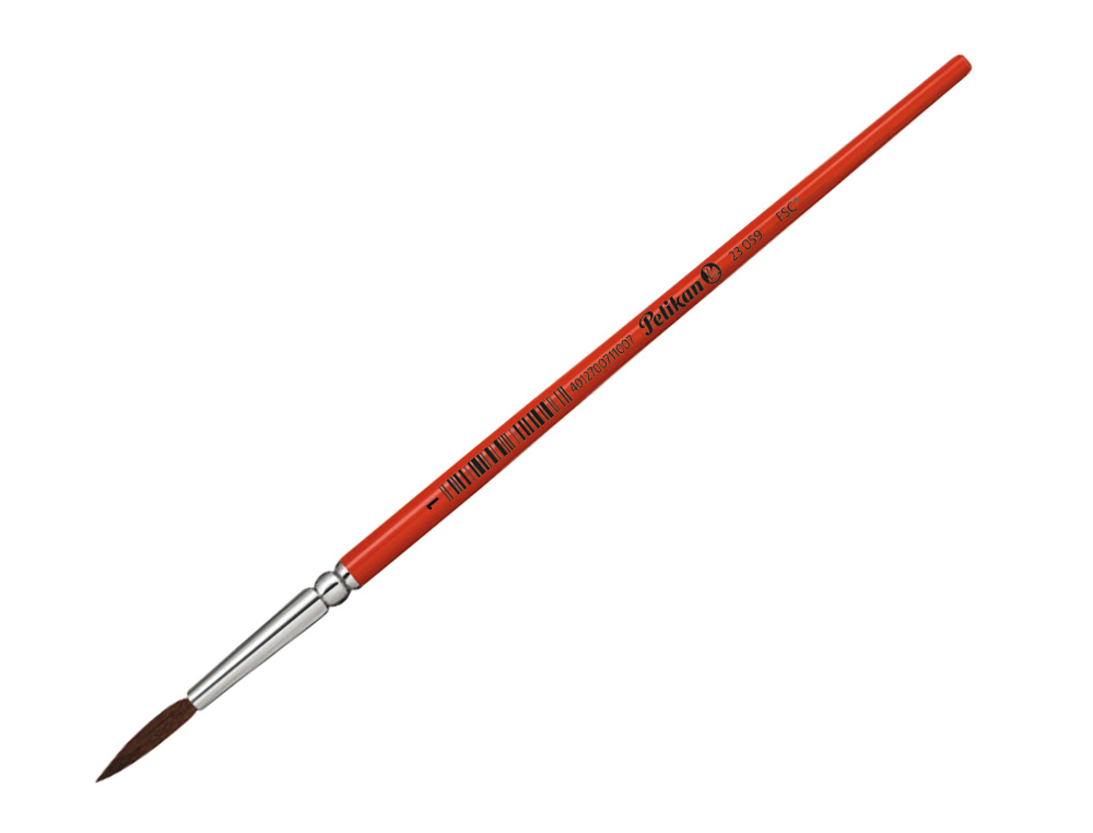 PINCEIS AGUARELA PELIKAN SERIE 23 N 1 VIROLA ALUMINIO