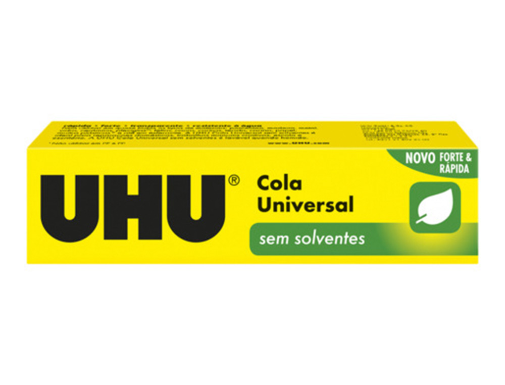 COLA UHU UNIVERSAL SEM SOLVENTES 33 ML