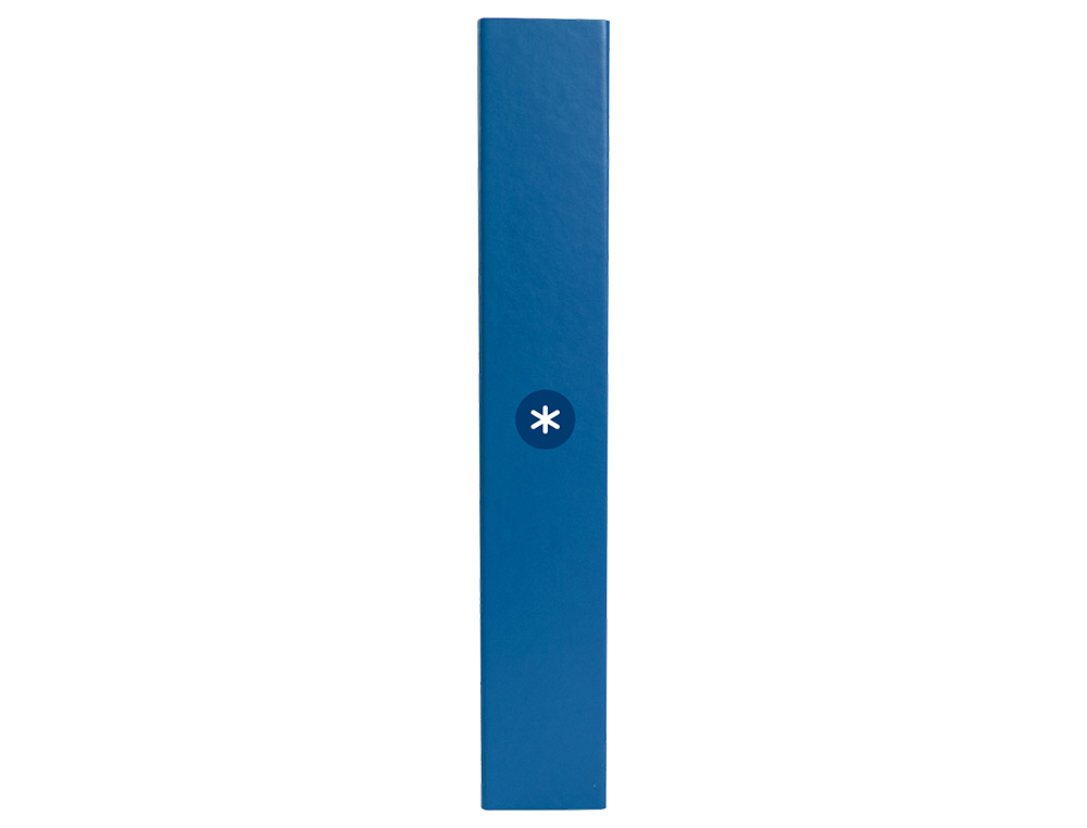 PASTA ANTARTIK DIN A4 FORRADA 4 ANEIS 25 MM REDONDOS COR AZUL ESCURO
