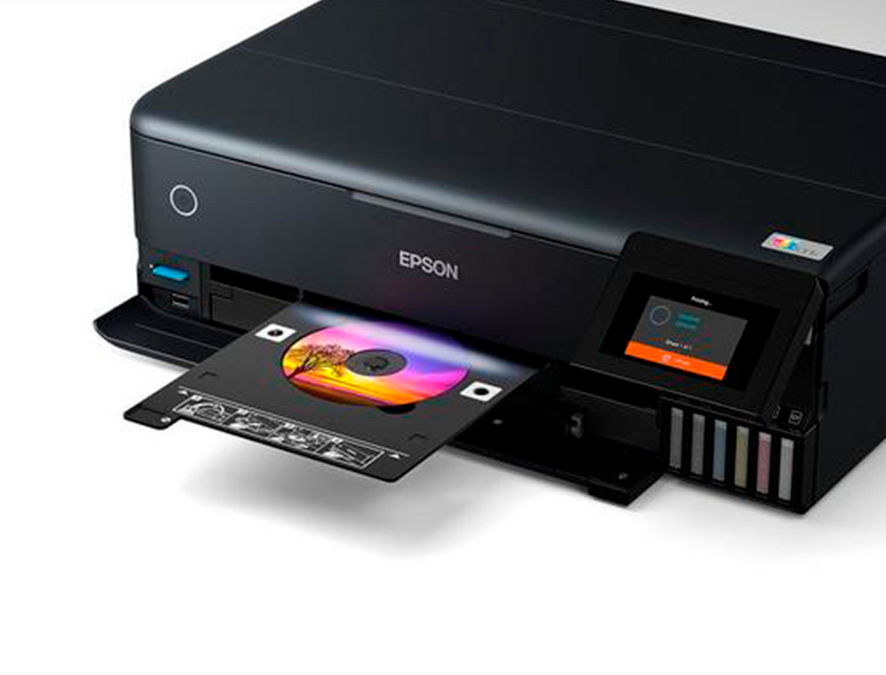 MULTIFUNCOES EPSON ECOTANK ET-8550 A3+ TINTA 32 PPM 5760X1400 DPI IMPRESSORA COPIADORA SCANNER WIFI