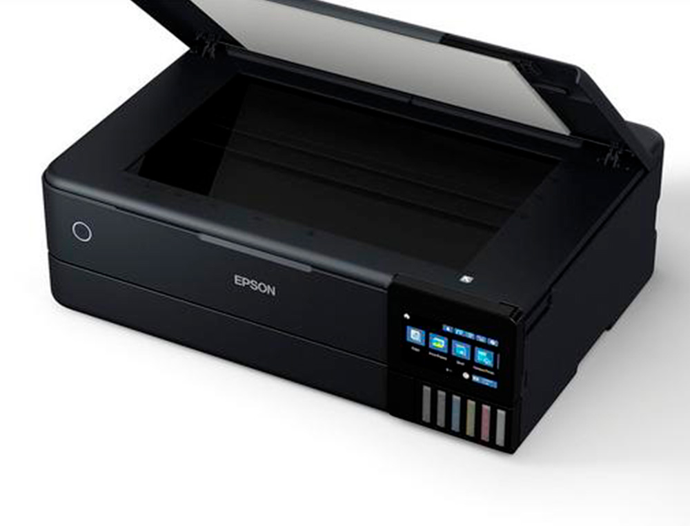 MULTIFUNCOES EPSON ECOTANK ET-8550 A3+ TINTA 32 PPM 5760X1400 DPI IMPRESSORA COPIADORA SCANNER WIFI