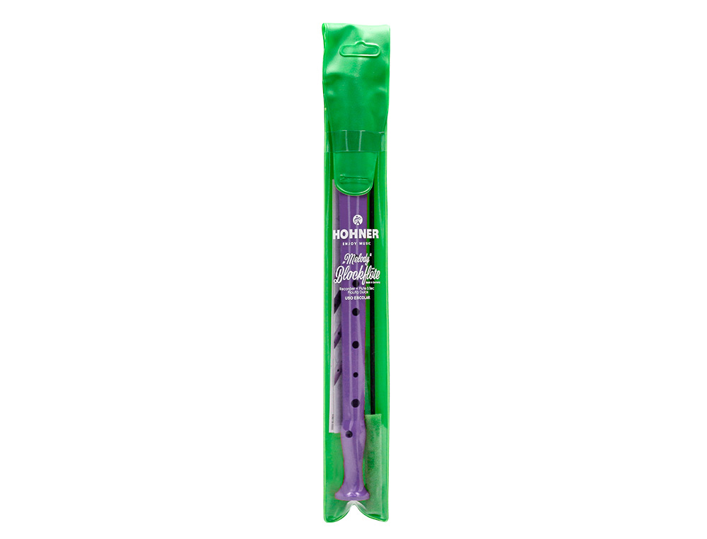 FLAUTA HOHNER 9508 COR LAVANDA BOLSA VERDE E TRANSPARENTE