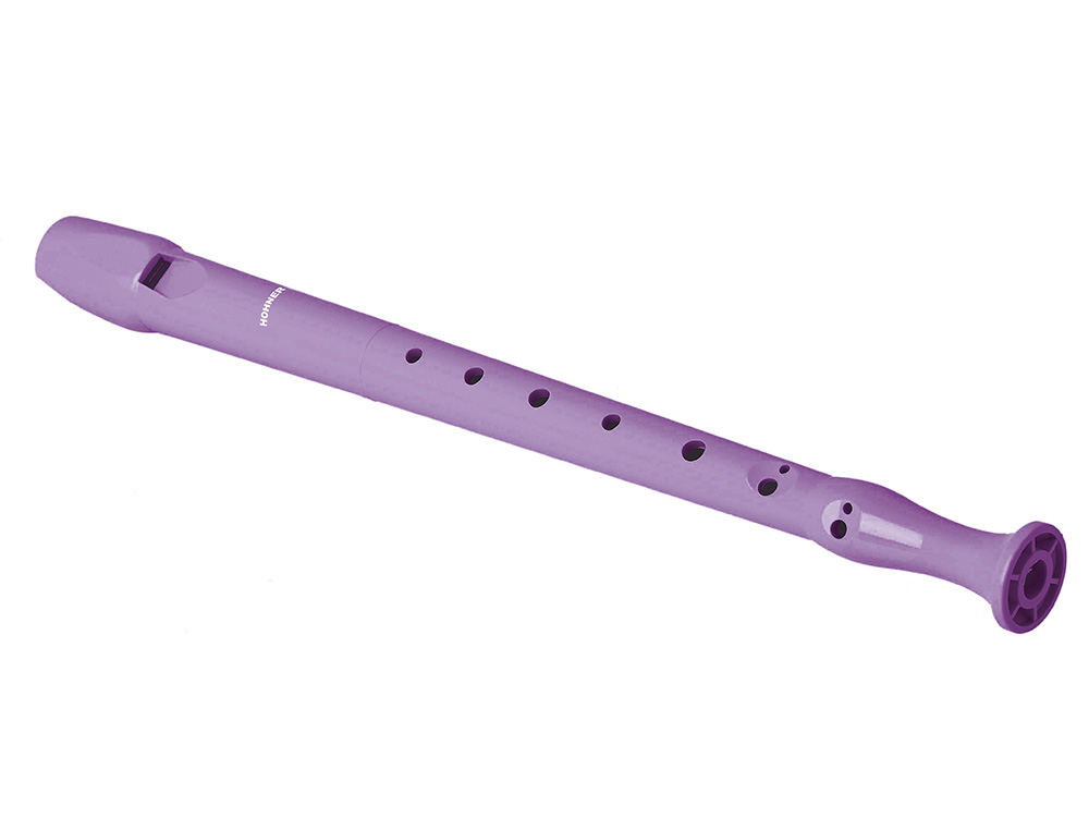 FLAUTA HOHNER 9508 COR LAVANDA BOLSA VERDE E TRANSPARENTE