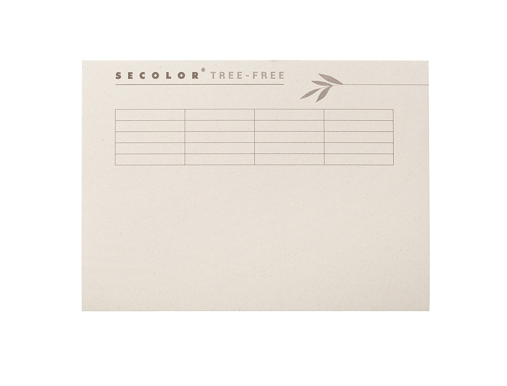 CLASSIFICADOR DE CARTOLINA TARIFOLD 100% ECOLOGICO 226 G/M2 DIN A4 COR FECHO PACK DE 10 UNIDADES
