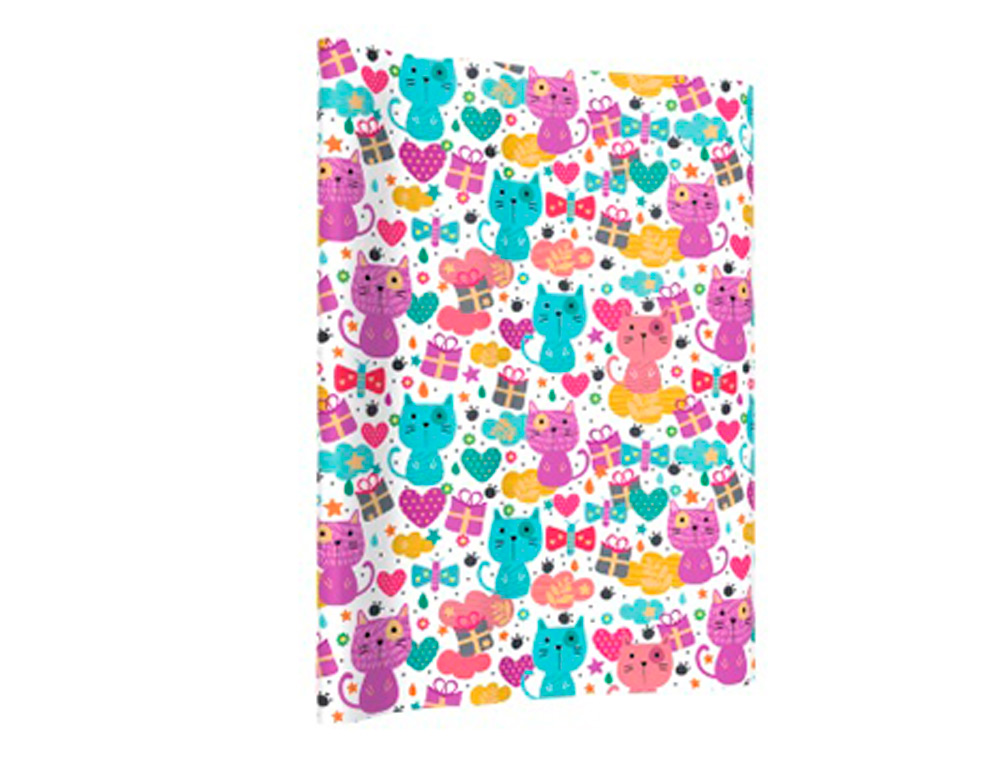 PAPEL FANTASIA BASIKA INFANTIL ROLO DE 100 X 300 CM MODELOS SORTIDOS