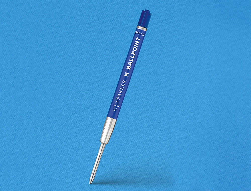 RECARGA ESFEROGRAFICA PARKER ORIGINALS ECONOMICA AZUL PONTA MEDIA