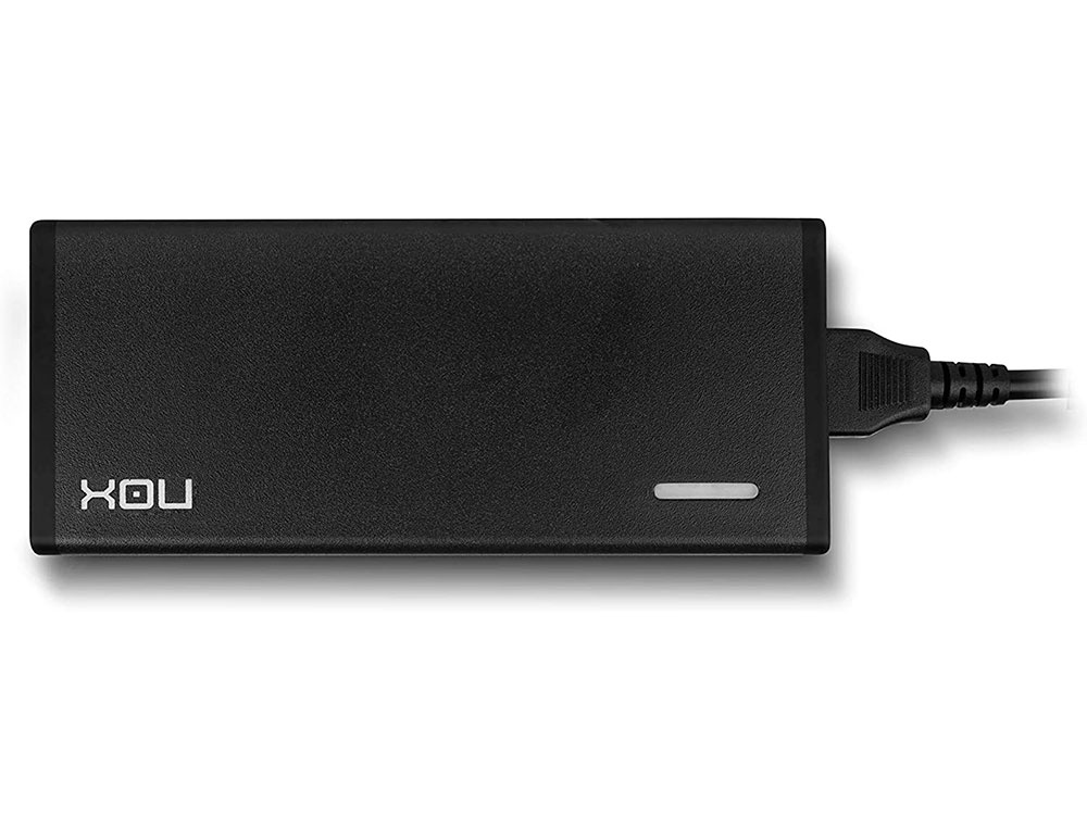 ADAPTADOR DE CORRENTE NOX PARA PORTATIL 65W USB COM 10 CONECTORES