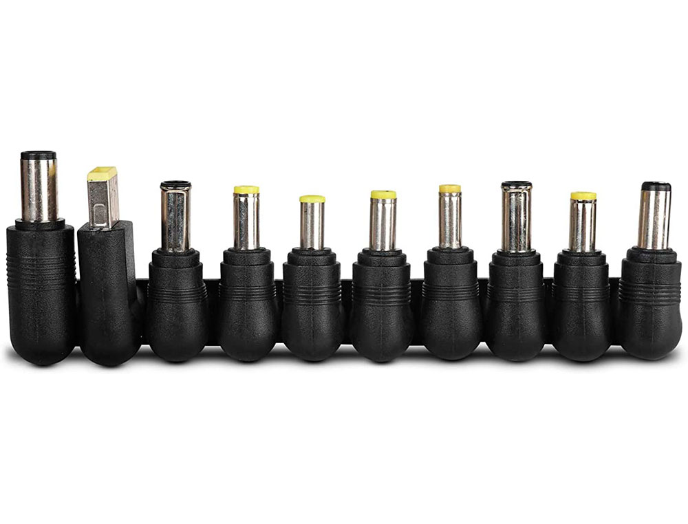 ADAPTADOR DE CORRENTE NOX PARA PORTATIL 65W USB COM 10 CONECTORES