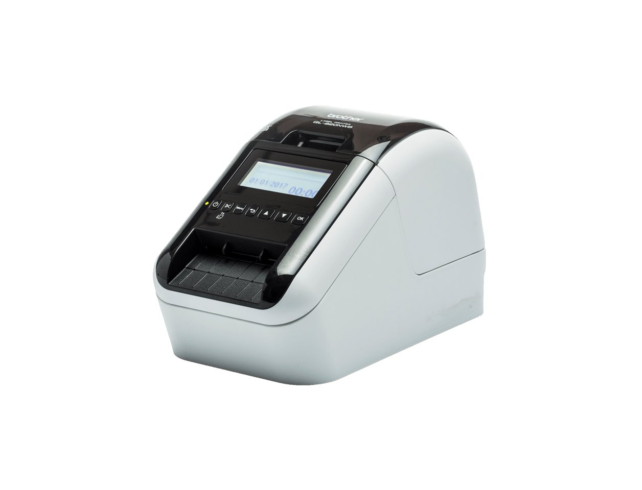 IMPRESSORA DE ETIQUETAS BROTHER QL820NWBC TERMICA BICOLOR VELOCIDADE 176 MM/S LARGURA MAXIMA 6,2 CM USB 2.0 BLUETOOTH