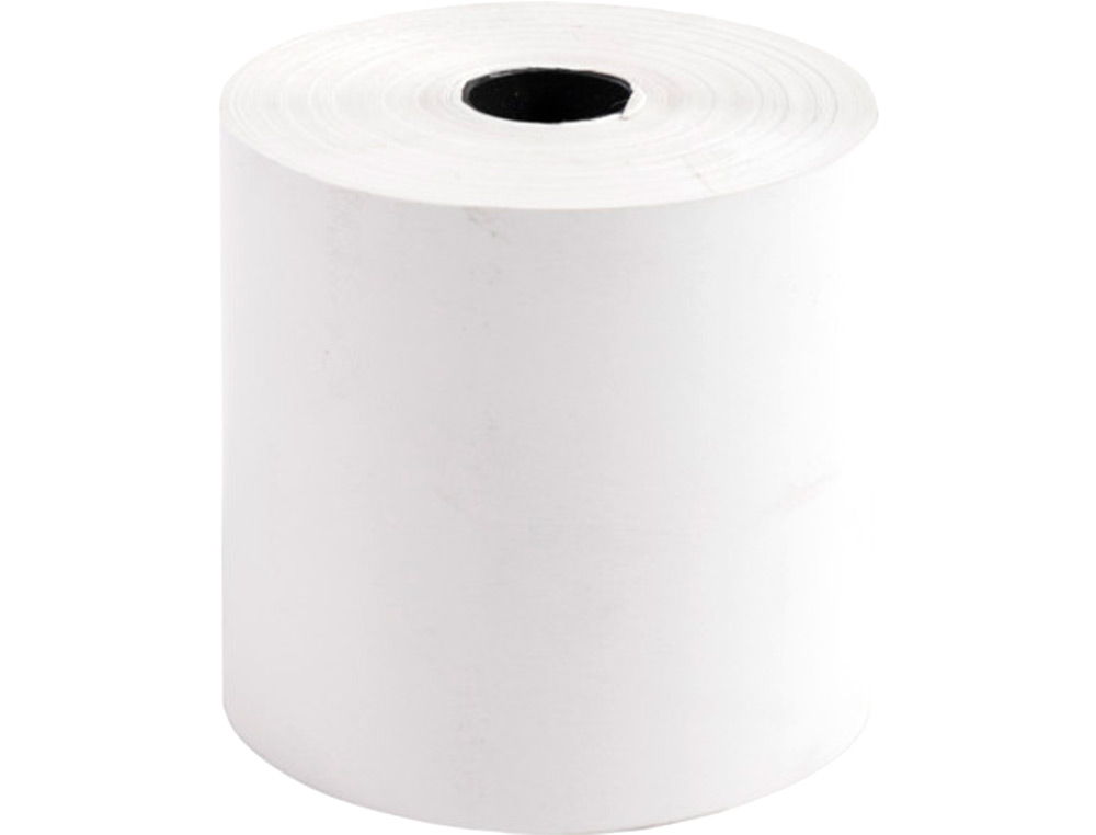 ROLO TERMICO PARA IMPRESSORA Q-CONNECT 80 MM LARGURA X 80 MM DIAMETRO SEM BISFENOL EM PAPEL DE 70 GR